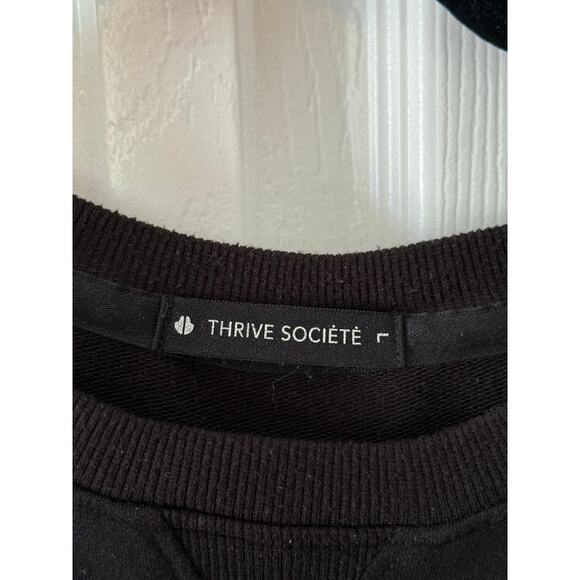 Thrive Societe Athletic Sweater Women's L - Picture 2 of 7